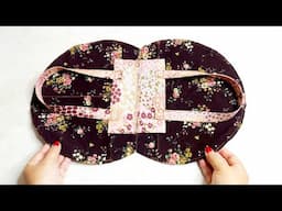 Turn Unusual Pattern Into So Spectacular Bag That Surprisingly Very Easy💖GreatSewing Tutorial#diybag