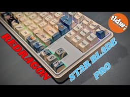 Redragon K707 Pro Star Blade Anime Review and Sound Test Mint Mambo tldw Edition