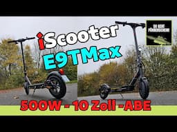 🔥iScooter E9T Max🔥 E-Scooter mit Straßenzulassung