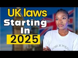 Some Of The Laws and Legislation To Expect In The UK In 2025