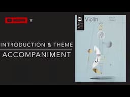 Introduction and Theme Accompaniment, Grade 2 violin AMEB Series 10