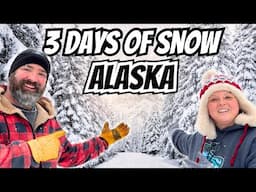 MASSIVE Alaska Snow Storm Hits us Hard