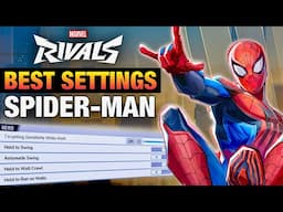 Marvel Rivals BEST Spider-Man Settings | Controller + Keyboard