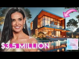 Demi Moore | Idaho Retreat & $3.5 Million Beverly Hills Mega Mansion | House Tour 2025