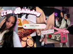 MY 17TH BIRTHDAY TRIP PREP 🎀✈️ | lashes, tattoo, hair, nails, packing || Ra’Mariah Alexia