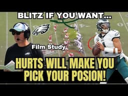 Philly Eagles Study: Jalen Hurts & Moore have the REMEDY FOR THE BLITZ | Pick Your Poison