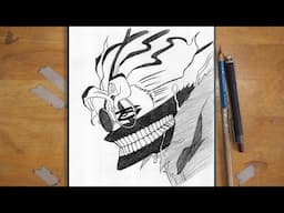 How to Draw Okarun [Dandadan] – Easy Step-by-Step Beginners Drawing