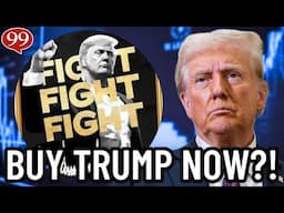 Should You Buy $TRUMP Coin?! ($TRUMP IS DUMPING!!) REAL DONALD TRUMP CRYPTO COIN?!