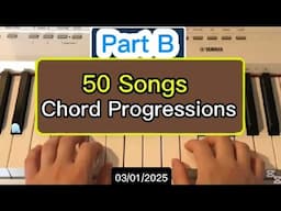 C26- Chord Progressions of 50 Songs (ABCD of Solfa Notation) Music Rudiments.