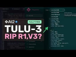 Tulu 3: This NEW Model BEATS DEEPSEEK-V3 & R1?!  (Fully Tested)