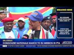 Congolese nationals March to EU mission in PTA