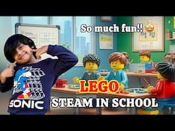 LEGO STEAM NIGHT IN SCHOOL | Building Blocks | Sehrish & Luqman Family!