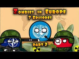 Zombies in Europe 7 part 2. voting at the UN. Countryballs