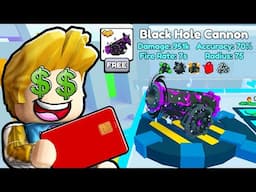 I Unlocked the BLACK HOLE CANNON & NEW TITANIC CAT in Pet Simulator 99 (INSANE DAMAGE!)