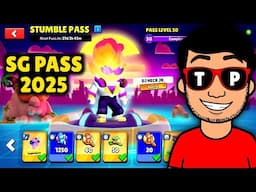 The First Stumble Pass Of 2025. Maxing Out New Pass Of Stumble Guys | TUFMAN PLAYZ.