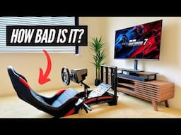 This F1 Sim Racing Cockpit is $360! Too Cheap? Let's Find Out!