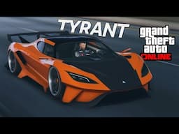 GTA 5 UNRELEASED SUPERCAR! Overflod Tyrant Customization and Gameplay!