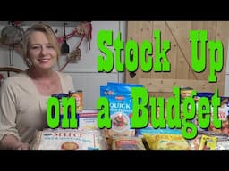 $25 Budget Pantry Stock Up from Dollar Tree