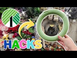 GENIUS 🤯 Dollar Tree DIY Crafts Using Foam Rings