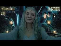 ASMR 🧝‍♀️ Elven Mother humms you to sleep in Rivendell 🌿 (Face Touching, Hairplay, echoed Humming)