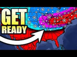 GET READY FOR Multiple Snowstorms & Ice Storms...