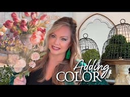 HOW I'M ACCENTING MY DECOR WITH CHARACTER AND COLOR | DECORATE WITH ME | FRENCH COUNTRY STYLE