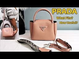 What Fits Inside My Prada Bag | Perfect Bag For Spring 2024