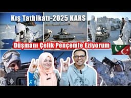 Pakistani Reaction 🇹🇷 TSK'nin Kars'taki "Kış-2025 Tatbikatı" 20 ülkeden katılımla sürüyor