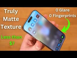 The BEST Matte Screen Protector! No Fingerprints, No Glare!