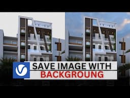 Better way to save image in VRay 6.1 for Sketchup #designshow