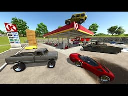 Working at the Worst Gas Station | Farming Simulator 25