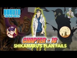 BORUTO: TWO BLUE VORTEX Chapter - 18 explained in TELUGU| SHIKAMARU's PLAN FAILS|Telugu Anime Sensei