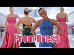 Reese Is Going To Prom | Trying on prom Dresses  | The LeRoys