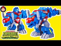 Transformers Toy Dinobot Optimus Prime Unboxing