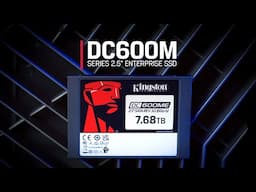 Enterprise SSD with hardware-based power loss protection – Kingston DC600M Series SSD