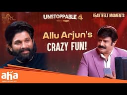 Fun & Laughter: Allu Arjun on Unstoppable! | Unstoppable With NBK | ahavideoIN