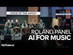 Roland NAMM Panel: AI For Music—Voice of the Artist