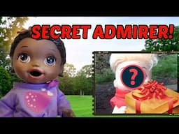 BABY ALIVE has a SECRET ADMIRER! The Lilly and Mommy Show. FUNNY KIDS SKIT!