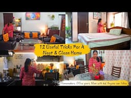 12 Simple Tips TO Keep your Home Always Neat & Clean | Cleaning & Organization Tips & Tricks