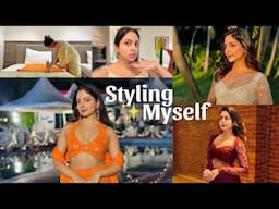 How I Style My Outfits, Jewellery, and Makeup for Events ✨| Ishaani Krishna.