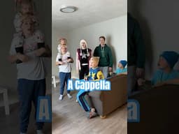 A cappella in Alyssa's college living room