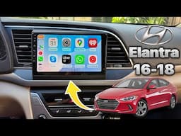 Hyundai Elantra 16-18 - Best Plug N' Play Radio with CarPlay & Android Auto!