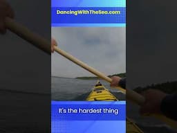 sea kayaking | how high to hold your hands?