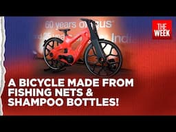 Plastic Waste to Bicycle | IGUS’ 90% PLASTIC BIKE is on its way to revolutionize cycling