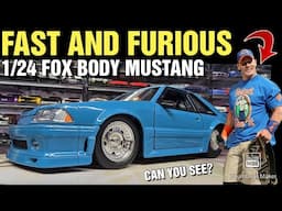 John Cena's Fast and Furious Fox body mustang | With spiders?