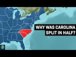 Why is Carolina Split in 2 States?