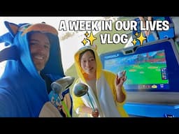 Vlog - Playing Sonic Golf IRL + Behind the Scenes During the Switch 2 Reveal - Super Kit & Krysta 64