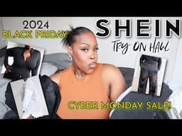 UP TO 95% OFF! 😆 🙌🏾 SHEIN BLACK FRIDAY & CYBER MONDAY SALE! 🎉 PLUS SIZE TRY ON HAUL| Janielle Wright