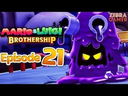 Mario & Luigi Brothership Gameplay Walkthrough Part 21 - Pipe Gunk Boss! Brrrning Sea Lighthouse!