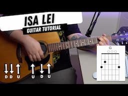 Isa Lei - Guitar Tutorial